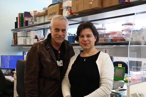 פרופ' מ. יונה נדיר וד"ר רון הופמן // צילום: דוברות רמב"ם